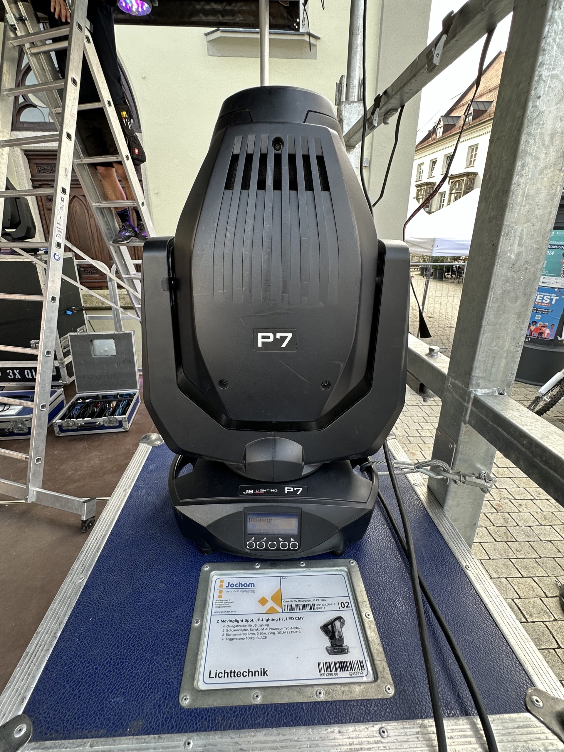 Movinglight Spot, JB-Lighting P7, LED CMY