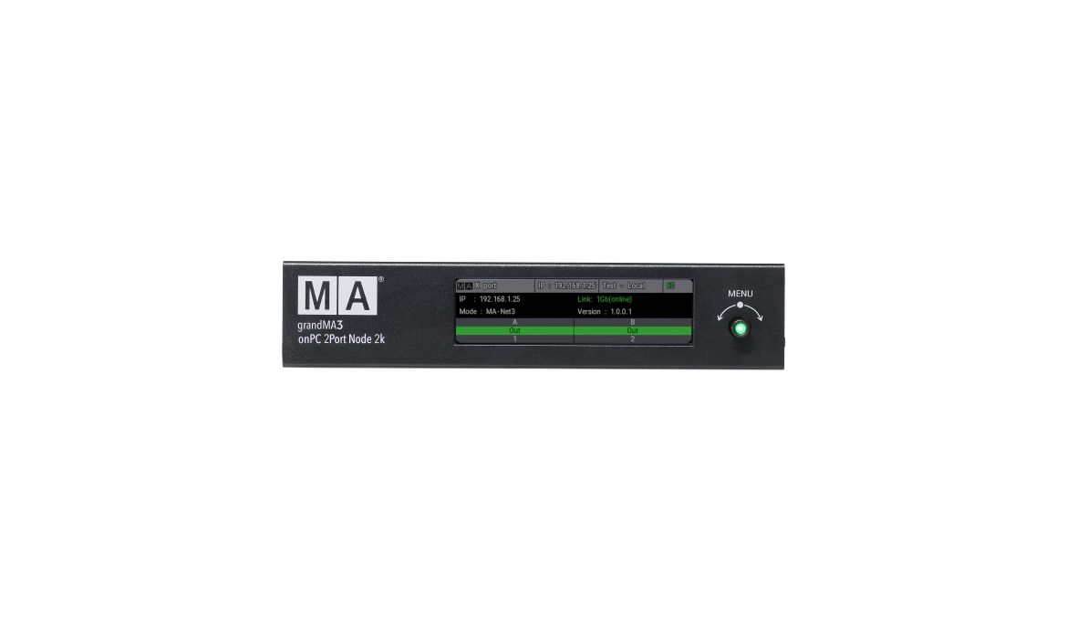 DMX Node MA-Lighting grandMA3 onPC 2-Port Node 2K