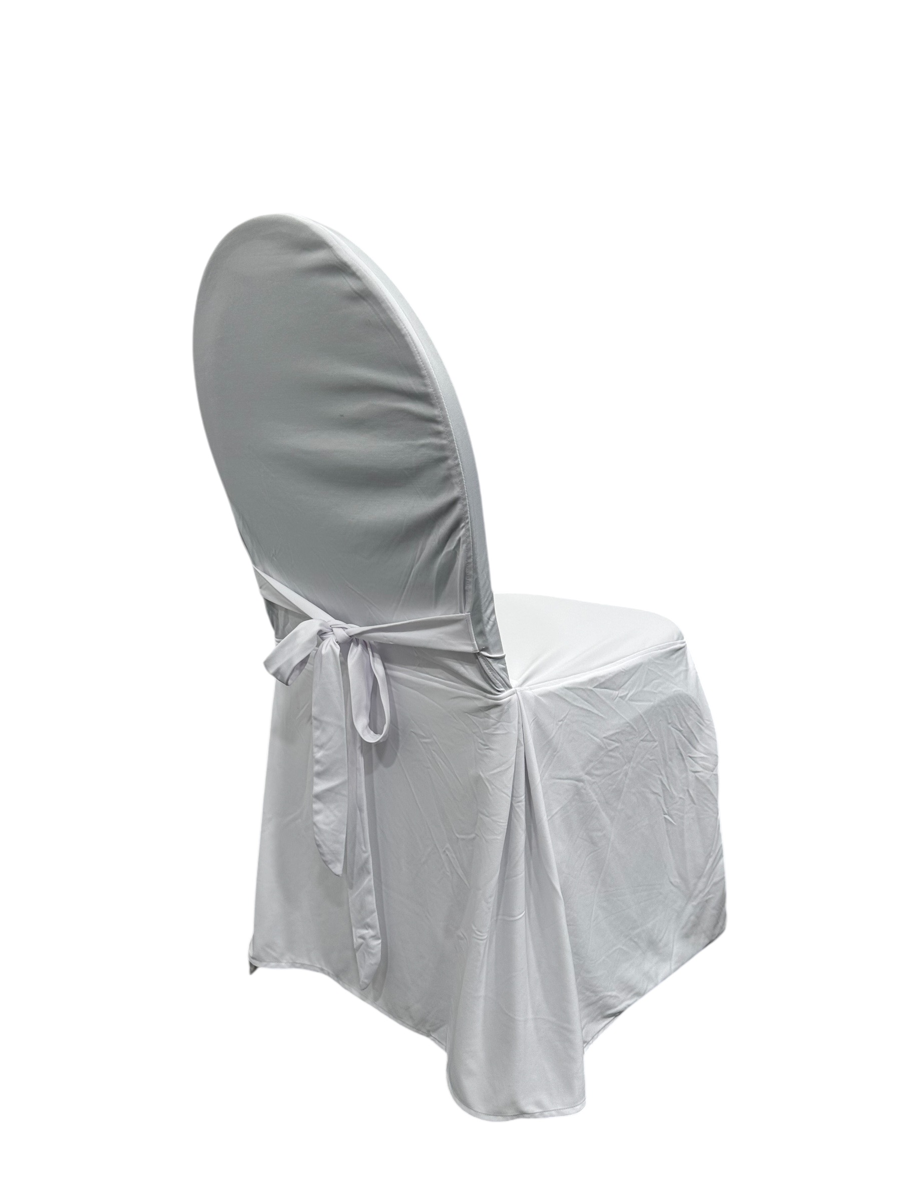 Hussen für Bankettstühle, weiße – Bild 11